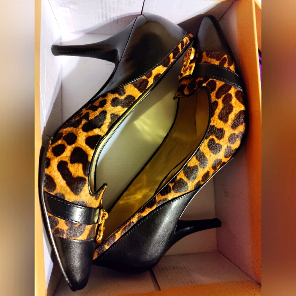 New Cheetah MICHAEL KORS HAMILTON PUMP